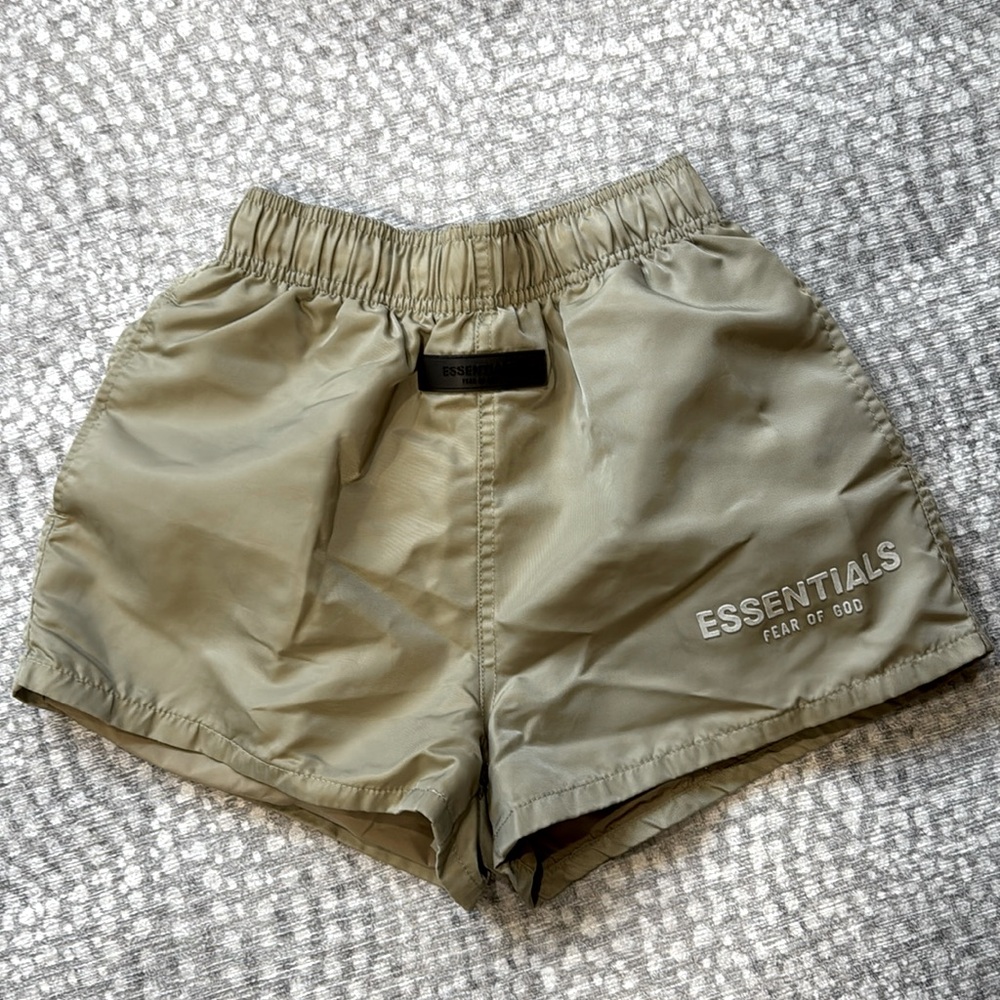 Fear of God Essentials kids running shorts